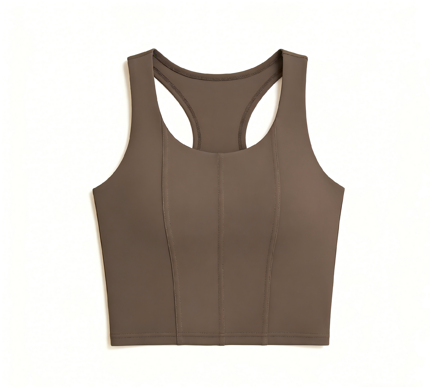New High-Support Sports Bra, Shock-Absorbent Workout Top, Women's Compression Yoga Fitness Tank