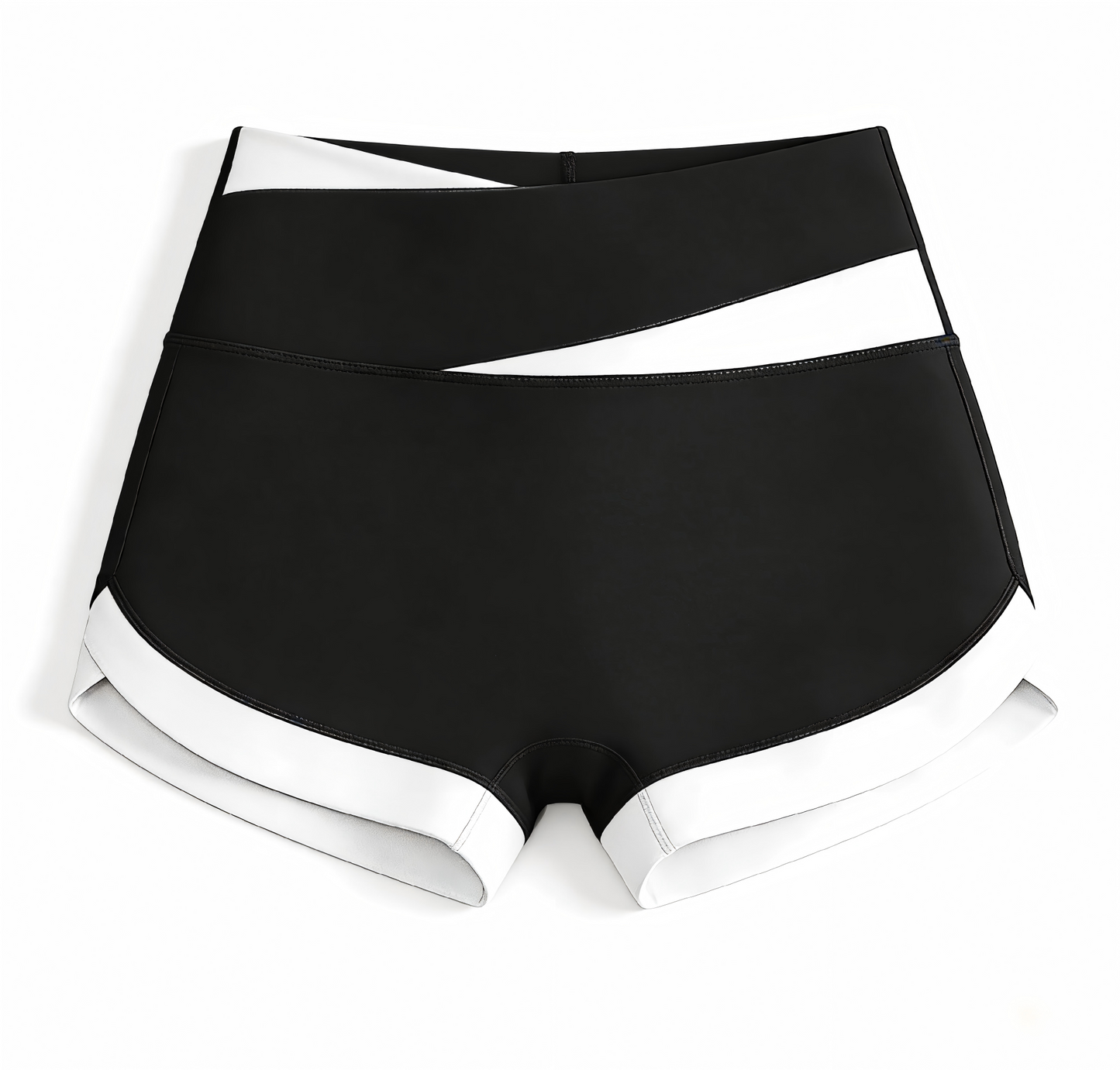 Women's Peach Butt Lifting Yoga Shorts, High Waist Running Fitness Shorts, Anti-Exposure Workout Shorts
