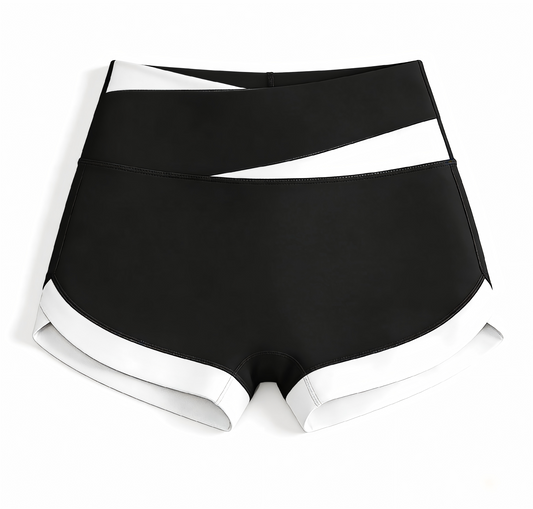 Women's Peach Butt Lifting Yoga Shorts, High Waist Running Fitness Shorts, Anti-Exposure Workout Shorts