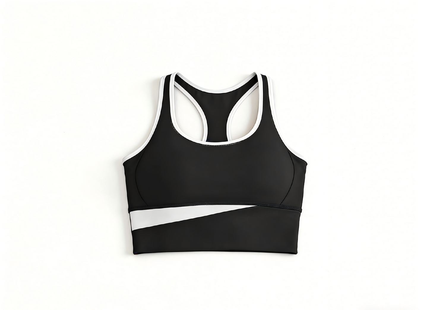 High-Support Shockproof Sports Bra • Seamless Push-Up Workout Tank Top for Running & Yoga