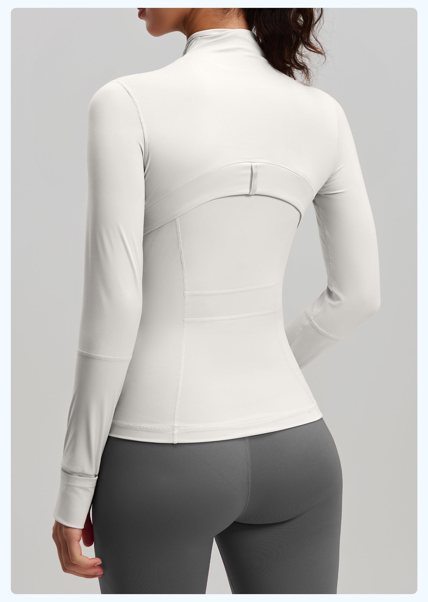Women's Slim Fit Yoga Jacket, Naked Feeling Workout Sports Coat