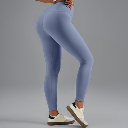 Plus Size Women High Waist Yoga Leggings, Stretchy Fabric Hip Shaping Cut Fitness Workout Pants