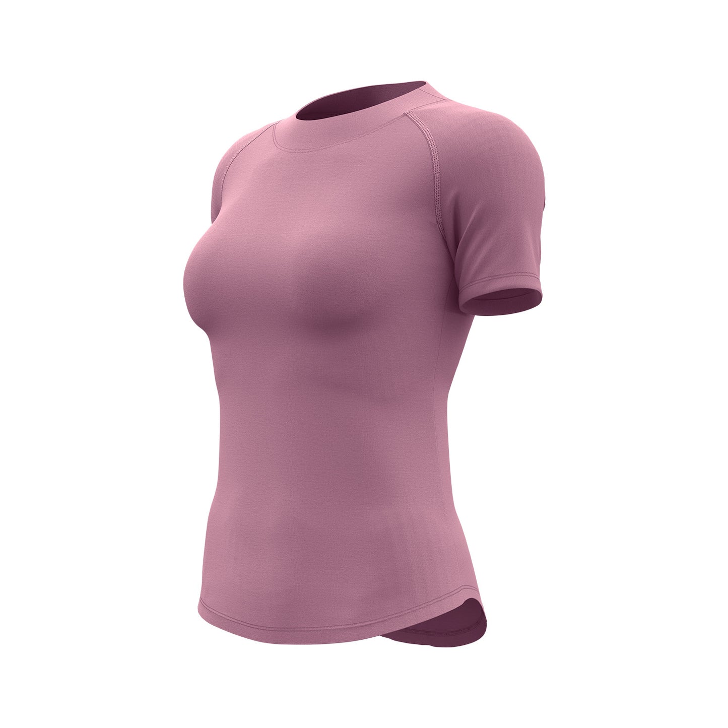 Women's Mesh Yoga Short Sleeve T-Shirt, Breathable Lightweight Fitness Athletic Top, Bust Enhancing & Body Shaping Stretch Sports Tee for Gym, Running & Daily Workout