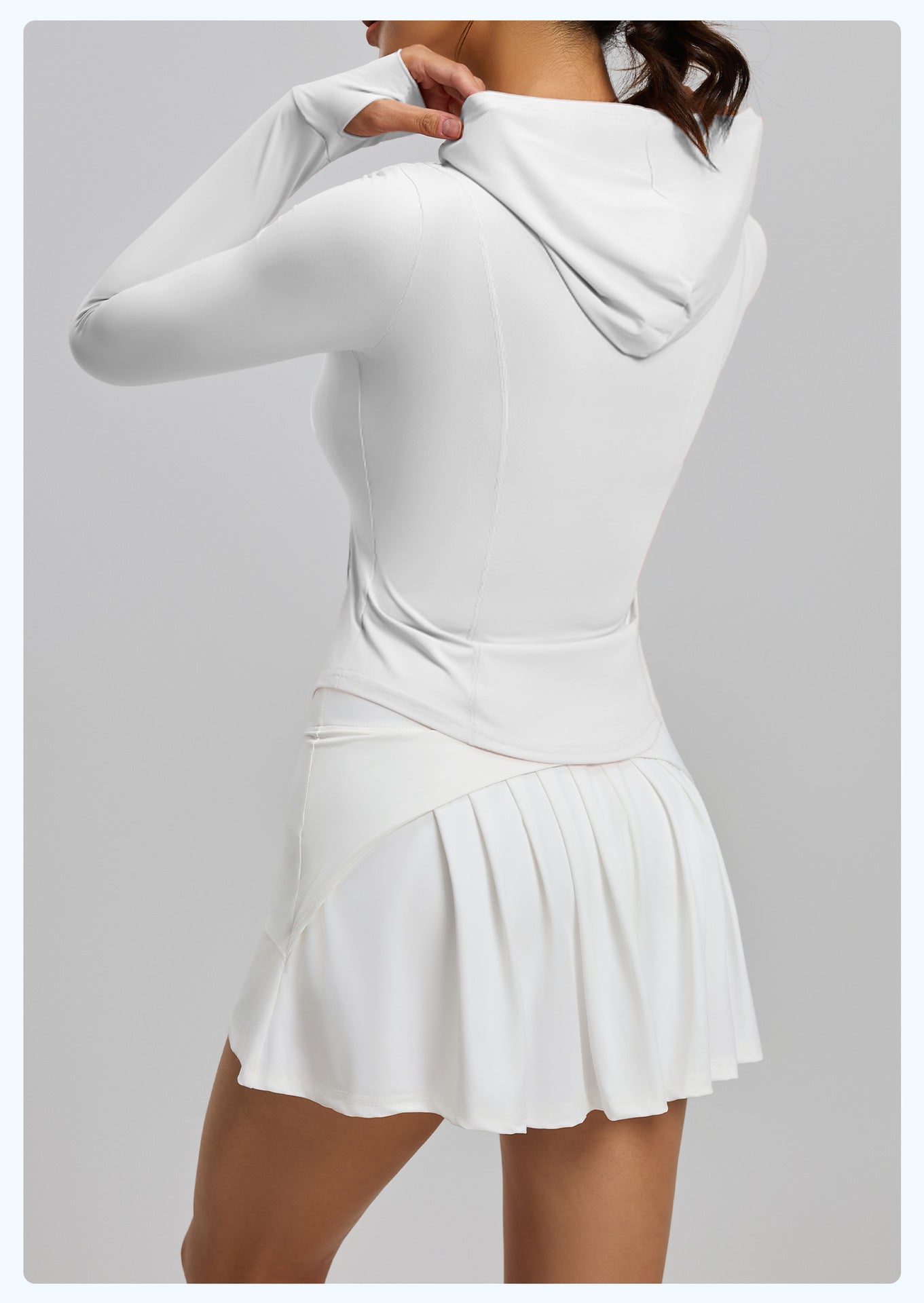 Women's Summer Original Yarn UV Protection Sun Jacket, Thin Outdoor Skin Coat, Hooded Sun Shirt