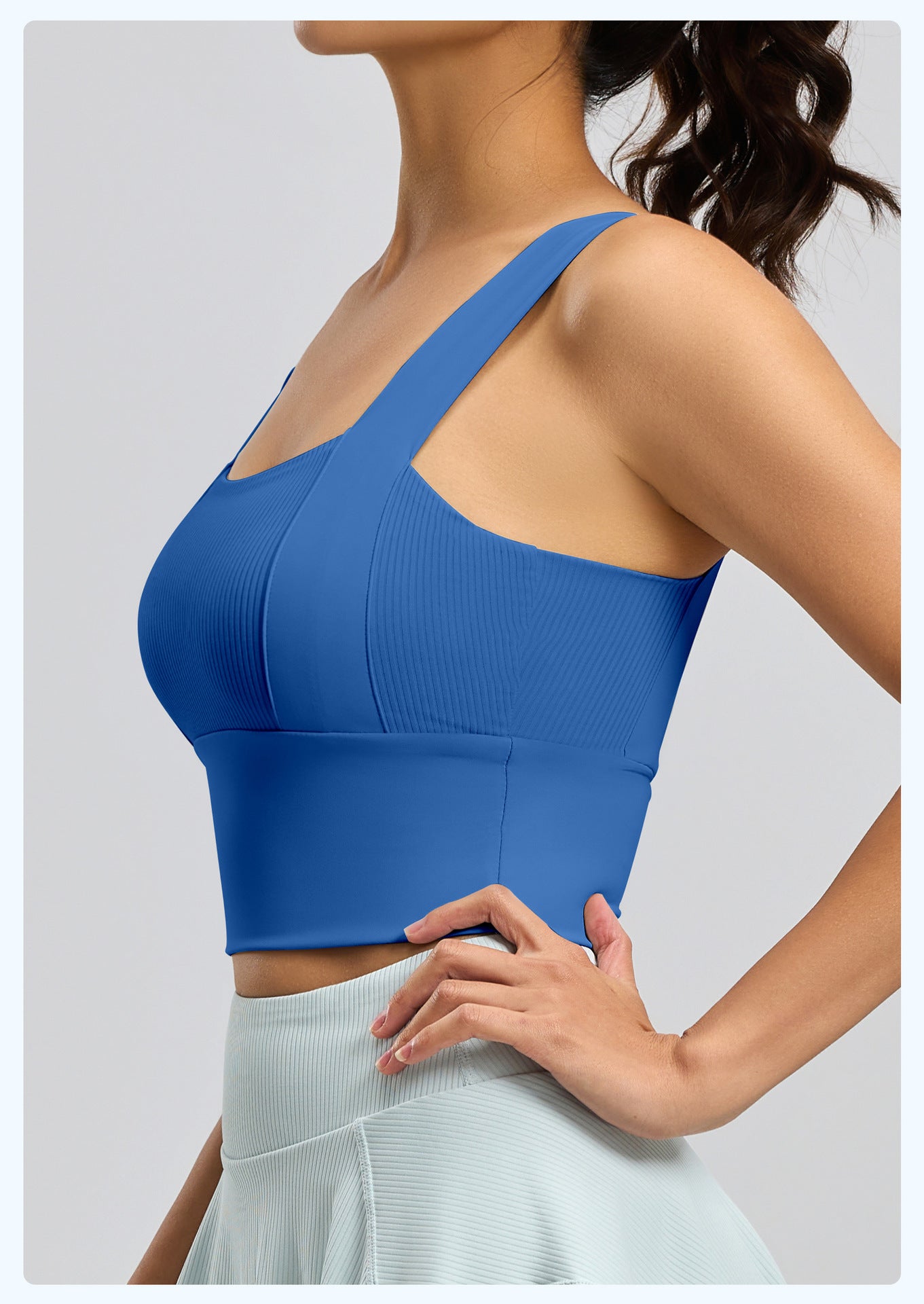 Women's New Sports Bra, Beautiful Back, Shockproof Push-Up, Fixed Chest Pad, Yoga Fitness Bra
