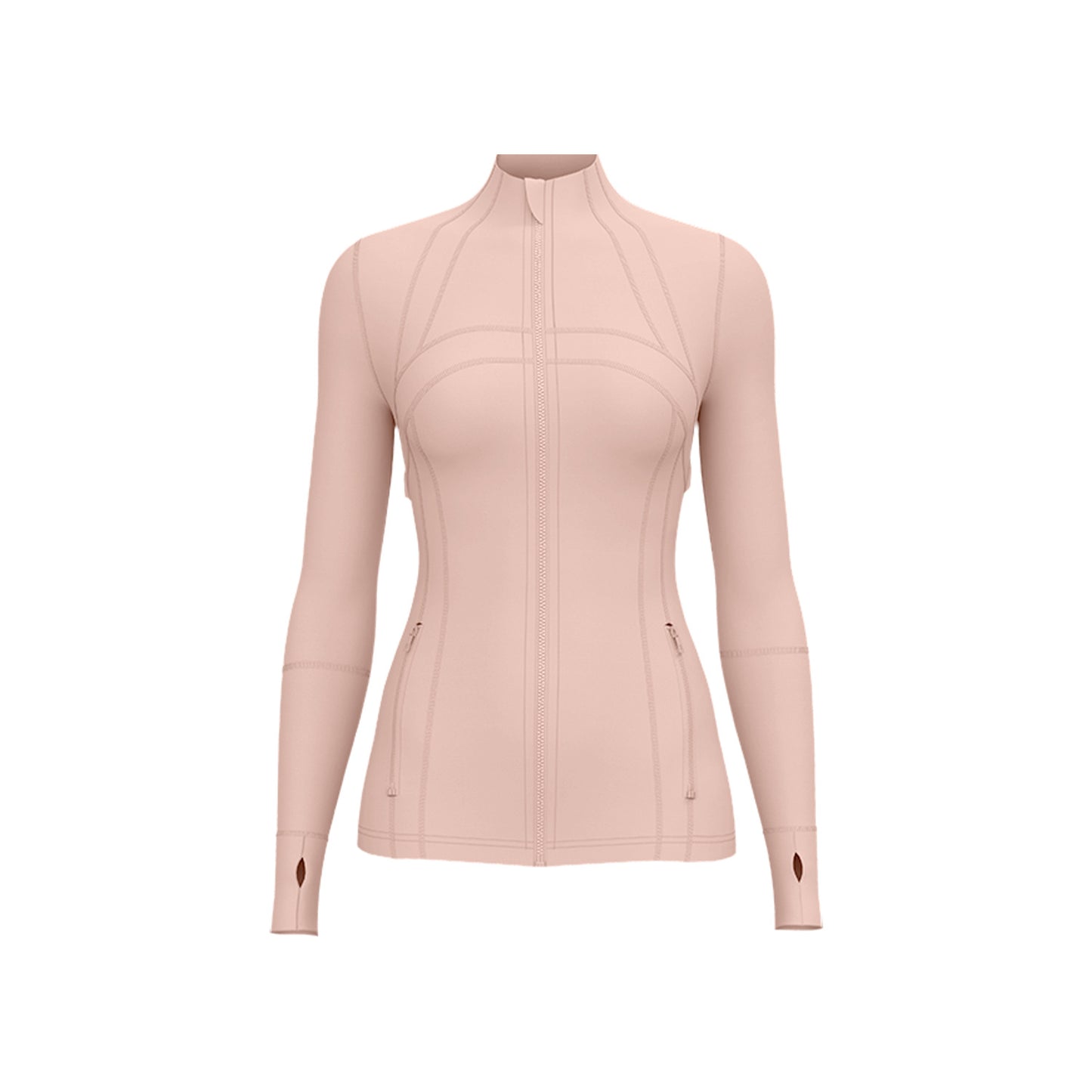 Women's Slim Fit Yoga Jacket, Naked Feeling Workout Sports Coat