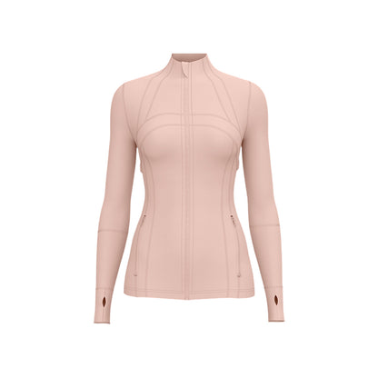 Women's Slim Fit Yoga Jacket, Naked Feeling Workout Sports Coat