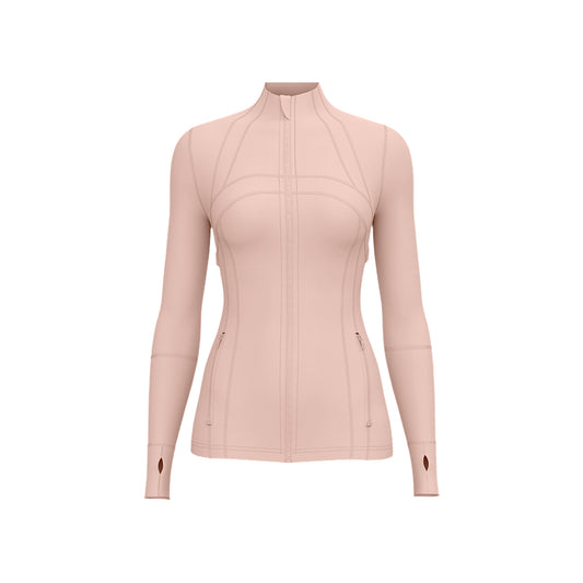 Women's Slim Fit Yoga Jacket, Naked Feeling Workout Sports Coat