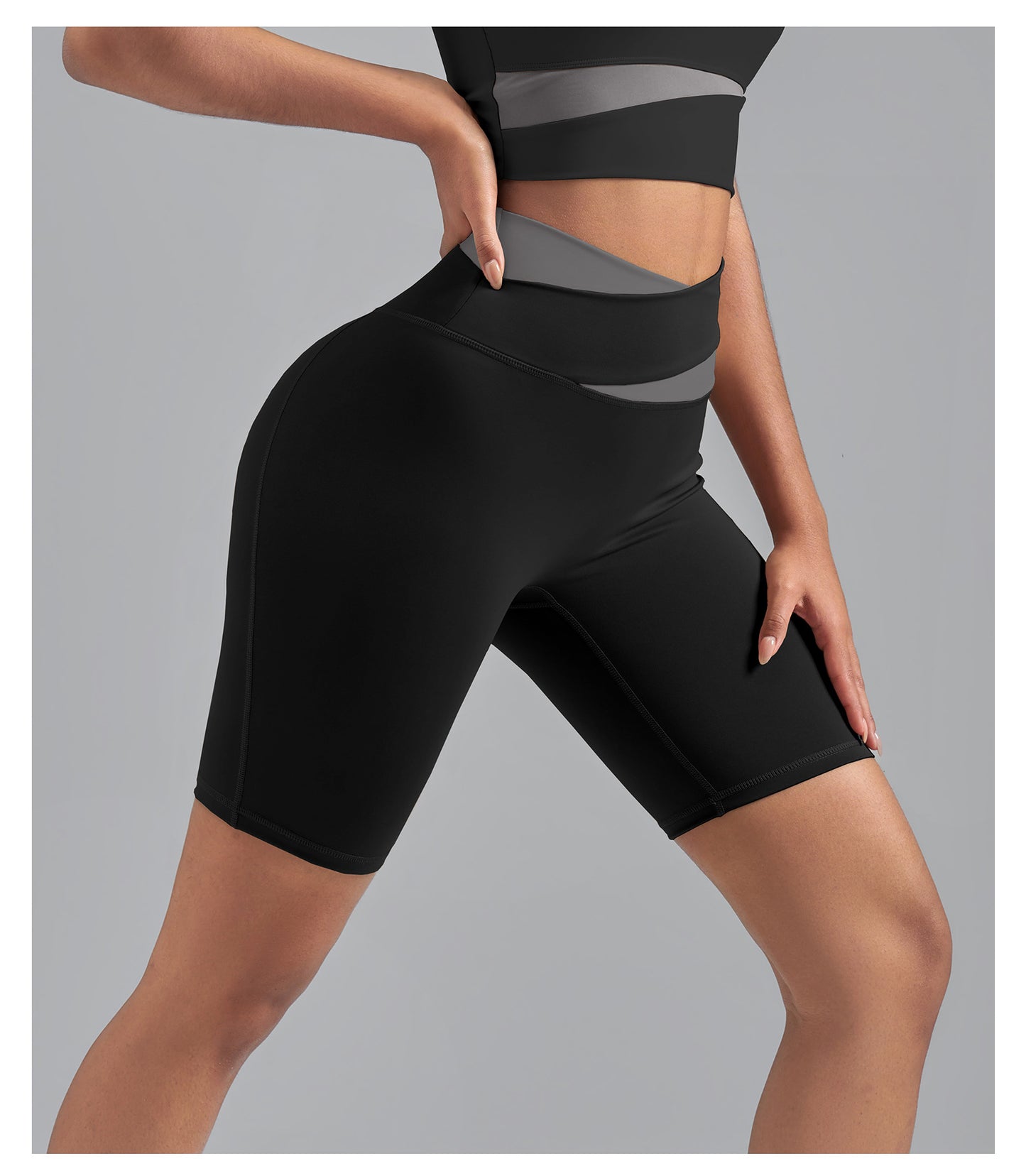 Women’s Color Block Sports Bra Tank Top, Stable Containment Athletic Workout Top for Running & Fitness Training