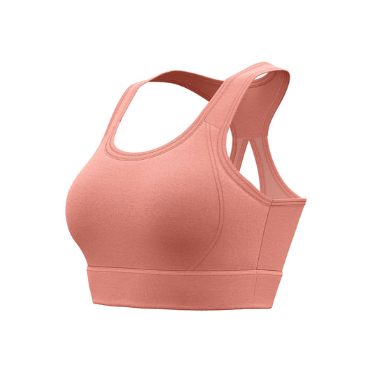Women's High-Impact Sports Bra, Shockproof & Push-Up Beauty Back Fitness Tank Top for Running & Yoga