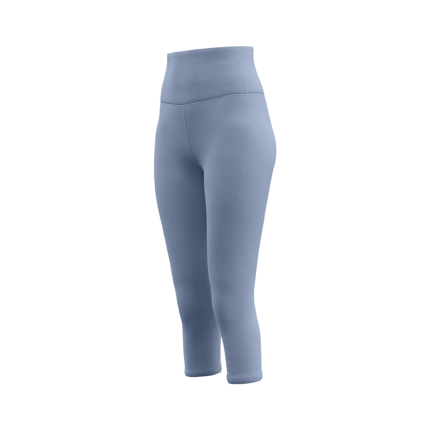 Women's High Waist 7/8 Fitness Pants, Elastic Hip Lifting Yoga Capris, Peach Butt Tight Sports Leggings