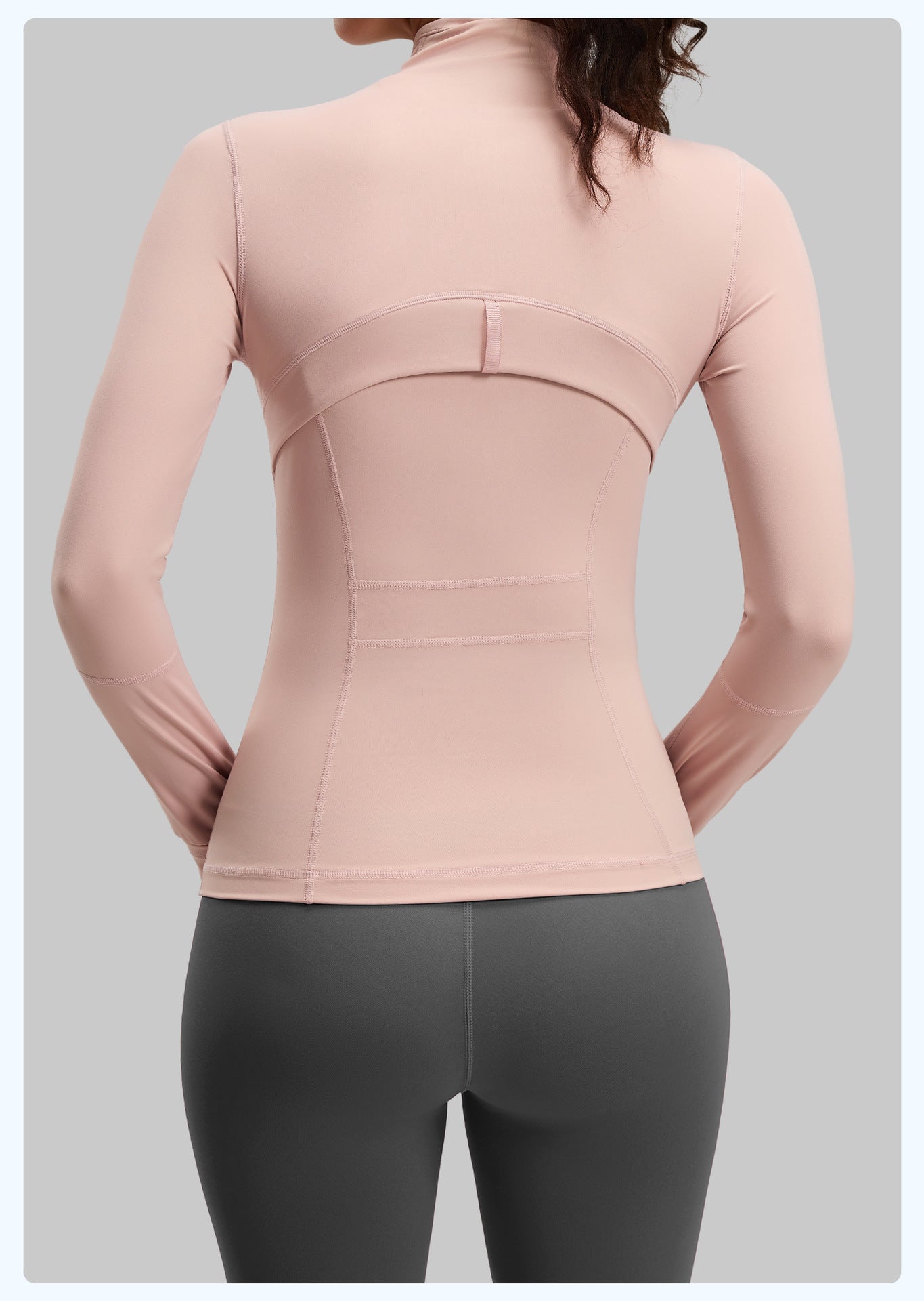 Women's Slim Fit Yoga Jacket, Naked Feeling Workout Sports Coat