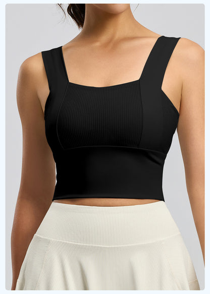 Women's New Sports Bra, Beautiful Back, Shockproof Push-Up, Fixed Chest Pad, Yoga Fitness Bra