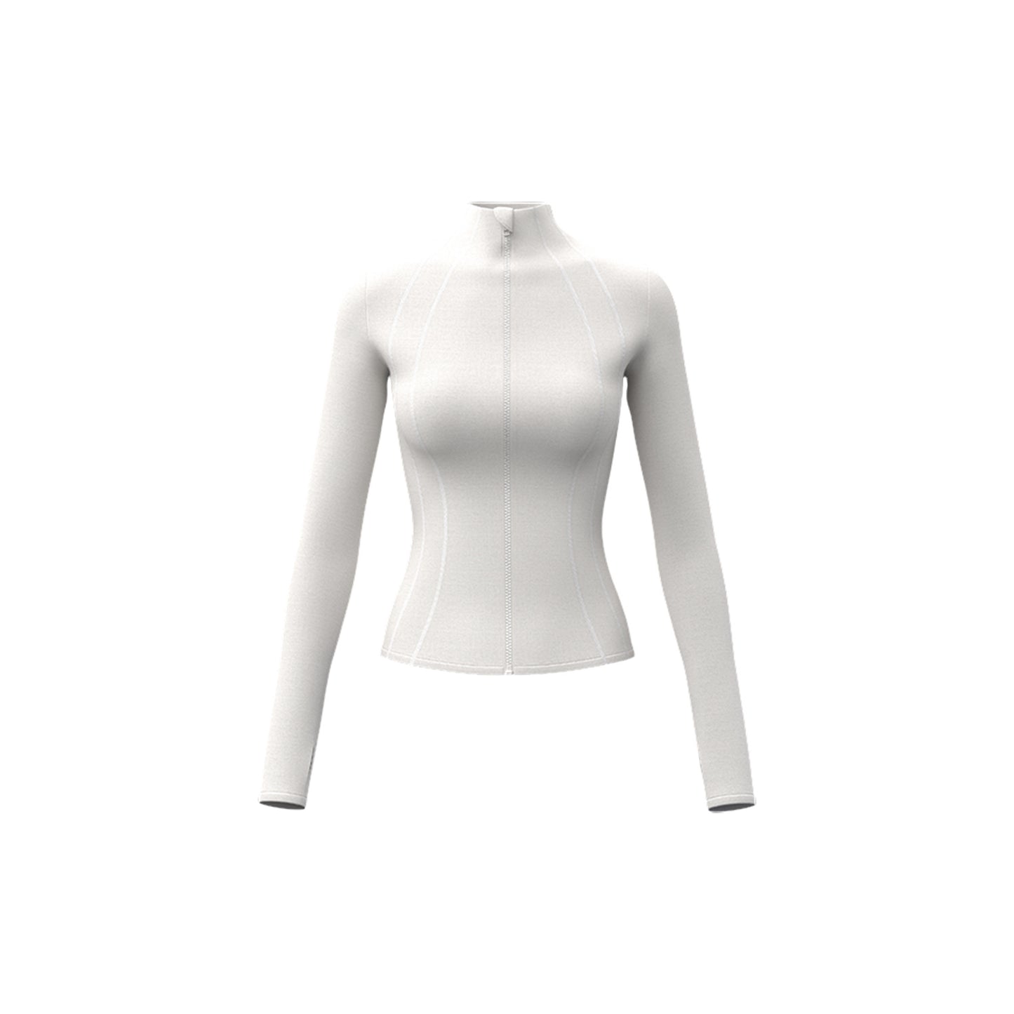 New Women's Slim Fit Sun Protection Jacket, Summer Breathable UV Protection Stand Collar Skin-Tight Sun Clothing