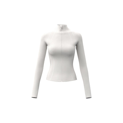New Women's Slim Fit Sun Protection Jacket, Summer Breathable UV Protection Stand Collar Skin-Tight Sun Clothing