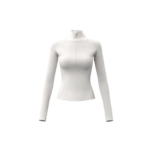 New Women's Slim Fit Sun Protection Jacket, Summer Breathable UV Protection Stand Collar Skin-Tight Sun Clothing