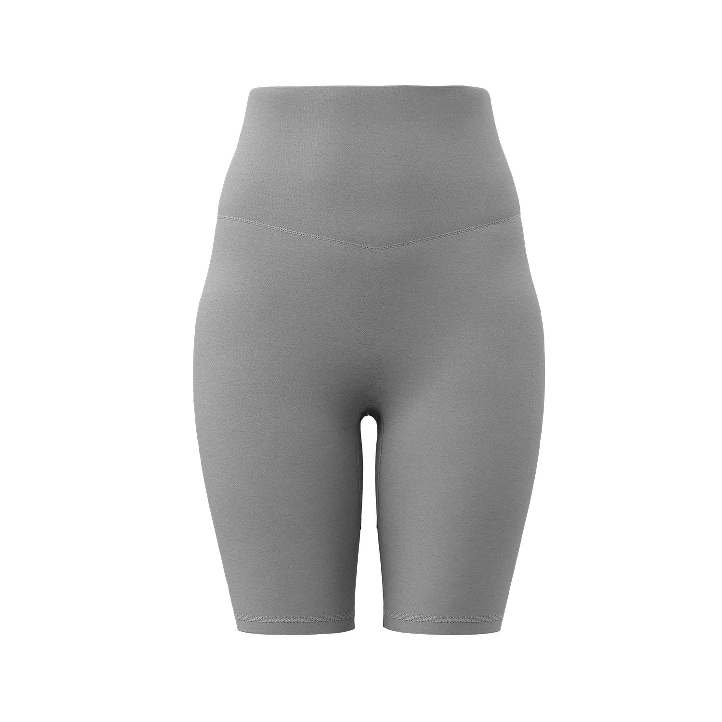 Women's No Camel Toe Yoga Shorts, High Waist Butt Lifting Five-Pocket Length Pants, Naked Feeling Workout Shorts